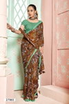Eesha By Vallabhi Printed Daily Wear Georgette Sarees Wholesale Shop In Surat